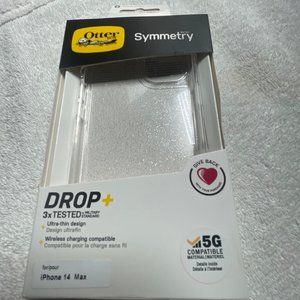 Otter Symmetry Series For iPhone 14 Max Wireless Charging Transparent Phone Case